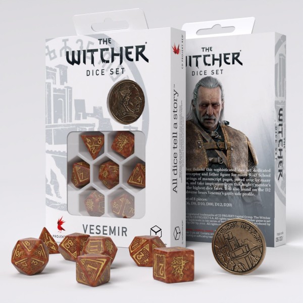 The Witcher - Dice Set Vesemir - The Wise Witcher (7)