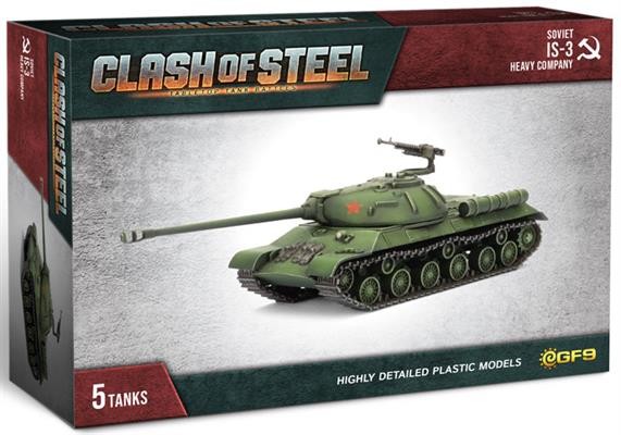 Clash of Steel: IS-3 Heavy Tank Company (x5 Plastic)