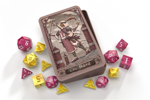 Class-Specific Dice Set Bard (Pathfinder and 5E)