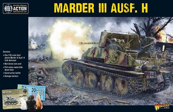 Bolt Action: Marder III Ausf. H (Plastik)