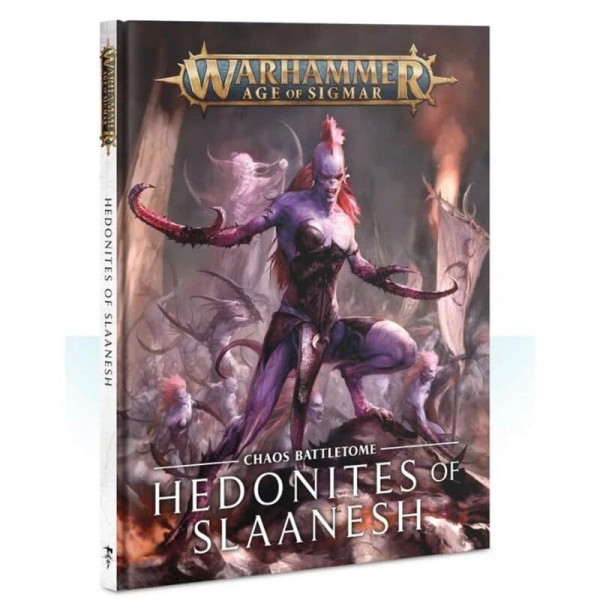 Hedonites of Slaanesh Battletome (ALT)(Softcover) (DE)