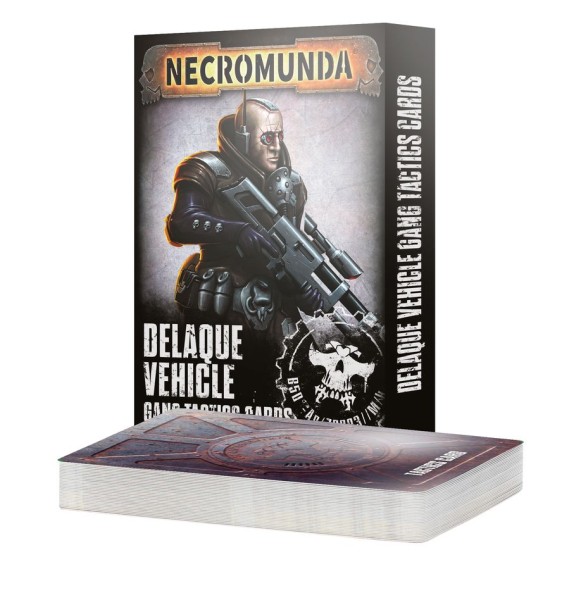Necromunda: Delaque Vehicle Gang Tactics Cards (EN)