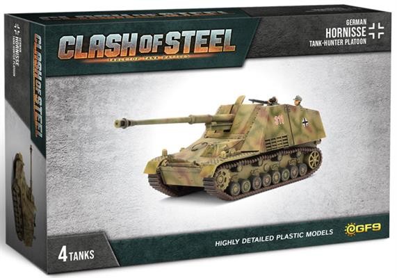 Clash of Steel: Hornisse Tank-hunter Platoon (x4 Plastic)