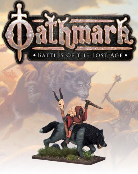 Oathmark: Goblin Wolf Rider Shaman