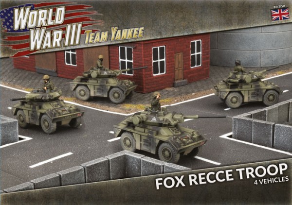 Team Yankee: Fox Recce Troop (plastic x4)