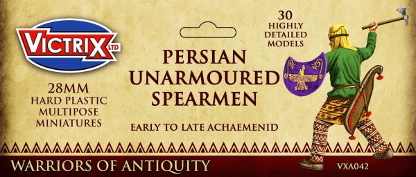 Persian Unarmoured Spearmen (x30 Plastik)
