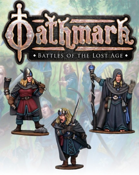 Oathmark: Light Elf King, Wizard & Musician (3)