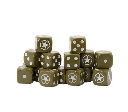 Bolt Action: Allied Star D6 Dice Pack (16)