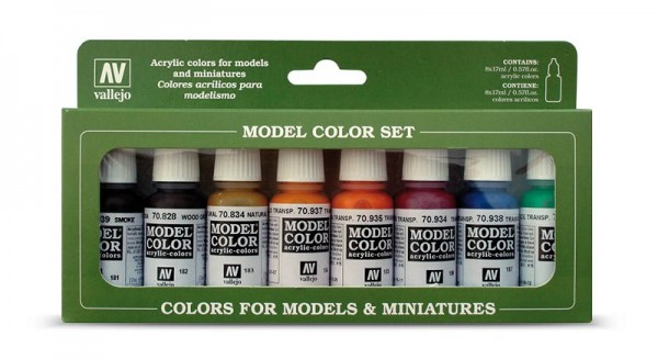 Vallejo Model Color: Set: Transparent Colors (8 Farben)