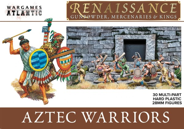 Wargames Atlantic: Aztec Warrior (x30 Plastic)