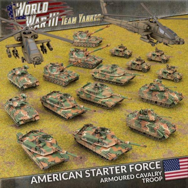 Team Yankee American Starter Force (plastic)