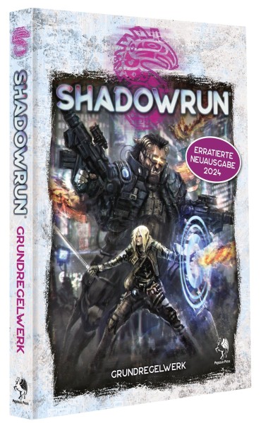 Shadowrun 6. Edition Grundregelwerk *** erratierte Neuauflage (Softcover) (DE)