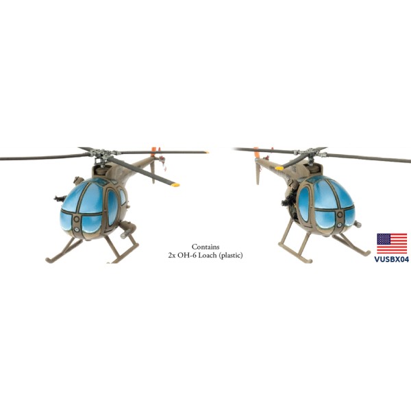 Vietnam: OH-6 Aeroscout Platoon (Plastic)