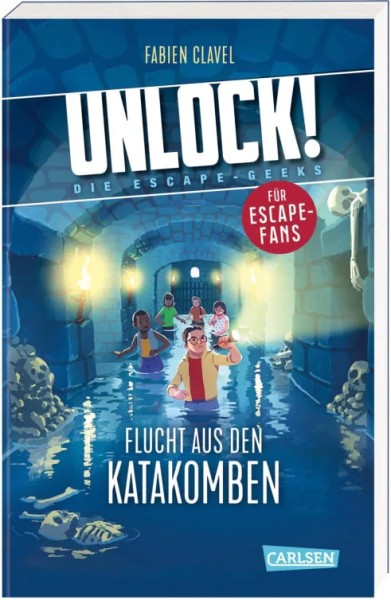 Flucht aus den Katakomben (Unlock! 1) (Buch)