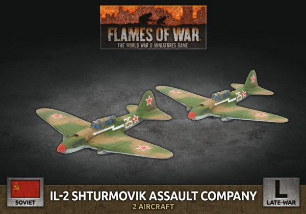 Flames of War SU: IL-2 Shturmovik Assault Company (x2 Plastic)