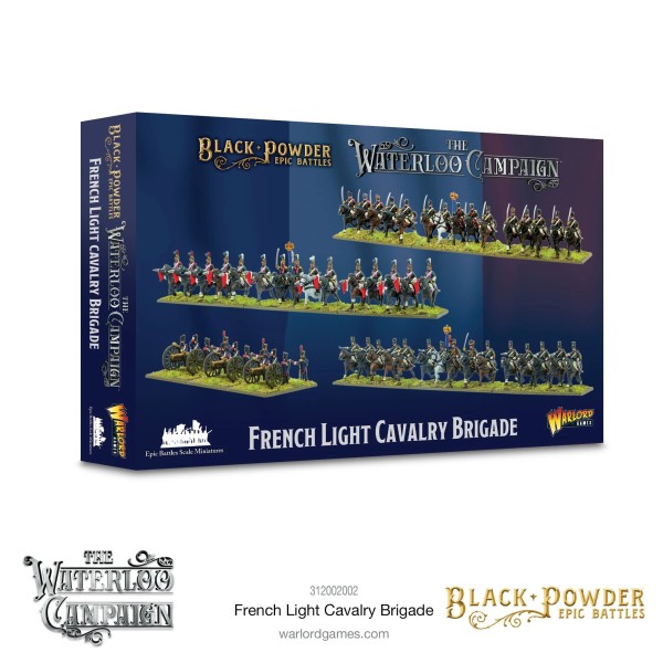 Black Powder Epic Battles: Waterloo Campaign - French Light Cavalry Brigade