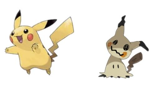 Pokémon: Pikachu und Mimigma Spielmatte