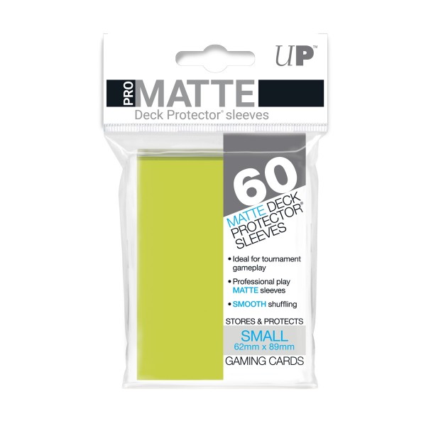 Ultra Pro Pro-Matte Sleeves Bright Yellow (60)