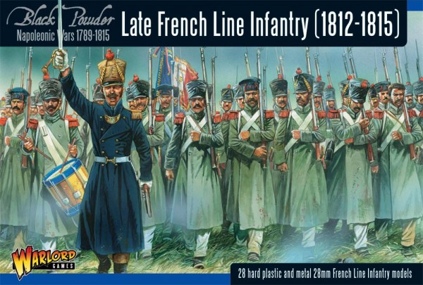 Black Powder Late French Line Infantry (24 xPlastic)