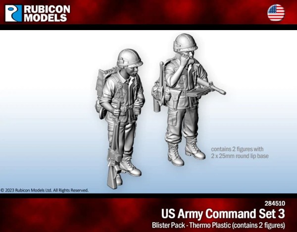 Vietnam War US Army Command Set 3