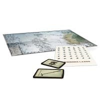 Die Verbotenen Lande - Die Frostweiten – Karte & Spielkarten