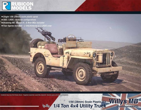 Commonwealth Willys MB 1/4 Ton 4x4 Jeep