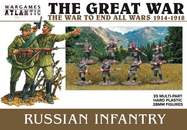 Wargames Atlantic: Russian Infantry 1914-1918 (Plastic)