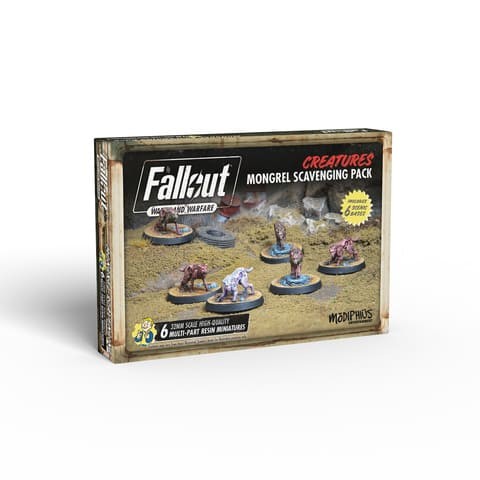 Fallout - Wasteland Warfare Creatures - Mongrel Scavenging Pack (EN)