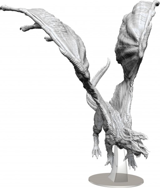 Pathfinder Deep Cuts Mini: Adult White Dragon