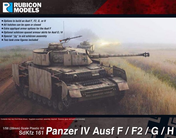 Panzer IV Ausf F / F2 /G / H (1/56)