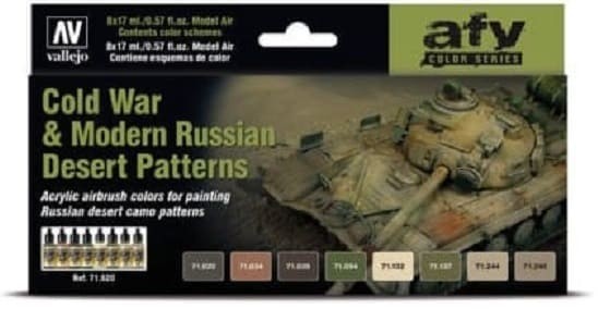 Model Air: Cold War & Modern Russian Desert Patterns - AFV Series