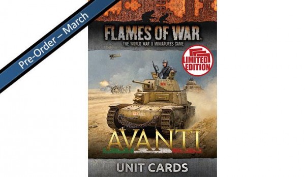 Flames of War IT: Italian Unit Cards