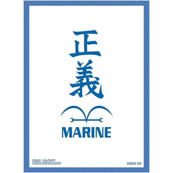 One Piece Card Game - Official Sleeve 3- Marine