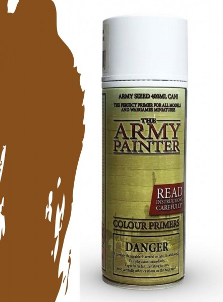 The Army Painter: Color Primer, Leather Brown 400 ml