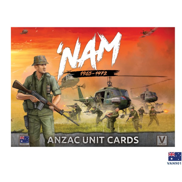 Vietnam: Unit Cards - ANZAC Forces