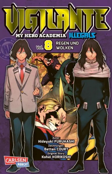 Vigilante - My Hero Academia Illegals Band 08