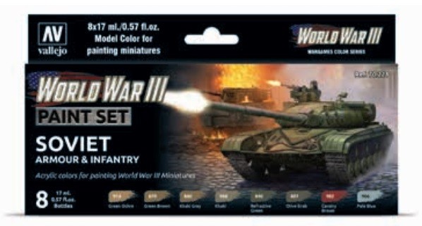 Vallejo Model Color: Model Color: WWIII Soviet Armour & Infantry