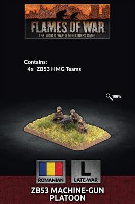 Flames of War Romanian HMG Platoon