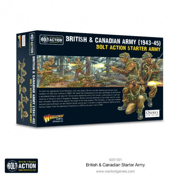 Bolt Action: British & Canadian Starter Army (43-45)