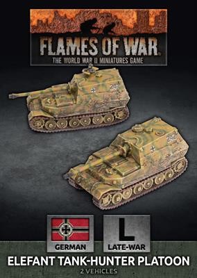 Flames of War GE: Elefant Tank-Hunter Platoon (x2)