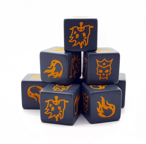 Forces of Chaos Dice Pack (8)