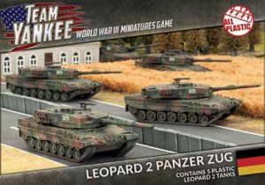 Team Yankee Leopard 2 Zug (Plastic)