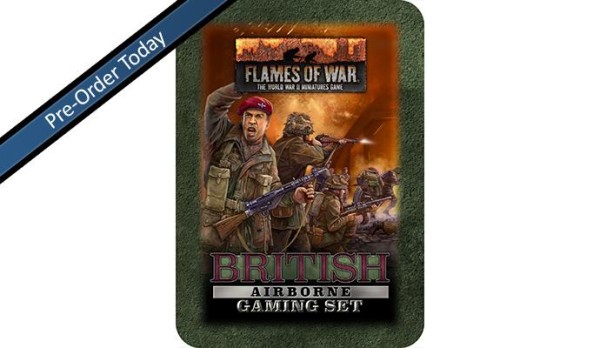 Flames of War British Airborne Gaming Tin Set
