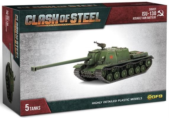 Clash of Steel: ISU-130 Assault Gun Battery (x5 Plastic)