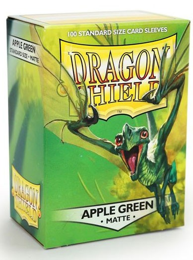 Dragon Shield Matte: Apfelgrün (100 Stück)