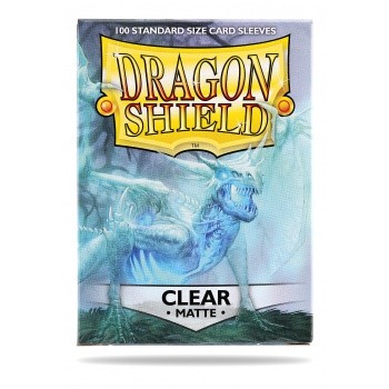 Dragon Shield Matte: Clear (100 Stück)
