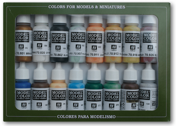 Vallejo Model Color: Set Naval (Steam Era) Colors (16 Farben)