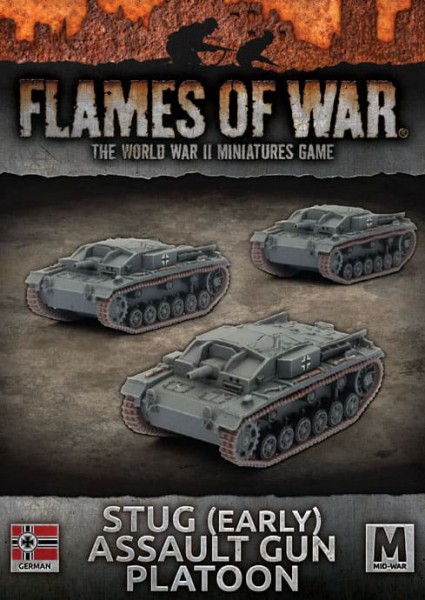 Flames of War GE: StuG Assault Gun Platoon (x3)