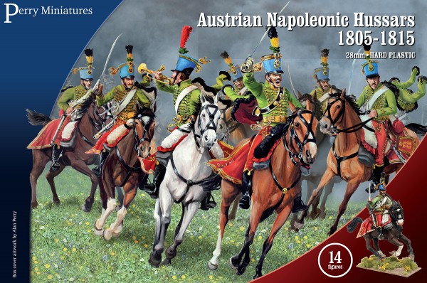 Perry Miniatures: Austrian Napoleonic Hussars 1805-1815 (x14)