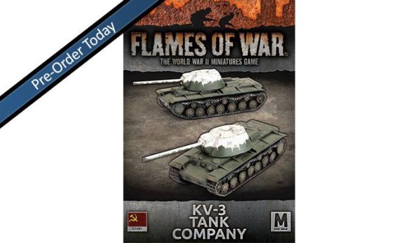 Flames of War SU: KV-3 Tank Company